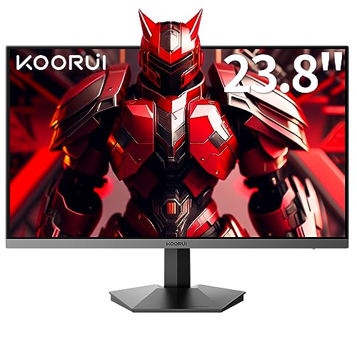 KOORUI Monitor Gaming, 24 Inch Computer Screen HDMI, 165Hz